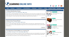 Desktop Screenshot of learningonlineinfo.org
